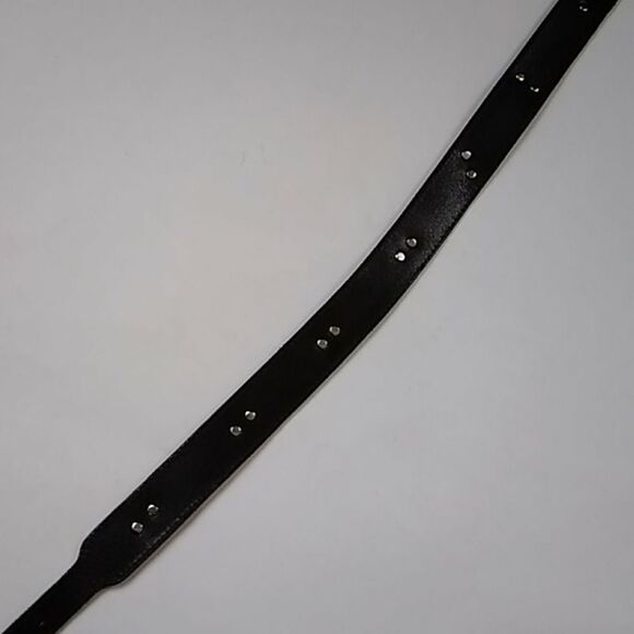 Vintage Metal & Leather Women Black Belt Cowboy main image 5